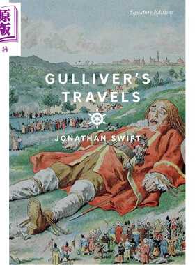 进口原版 *格列佛游记 Signature经典系列 Gullivers Travels 英文原版 Jonathan Swift 讽刺 小说   Union Square & Co.