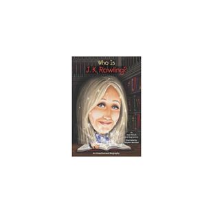 进口原版 英文原版 Who Is J.K. Rowling? JK罗琳是谁 名人认知系列 中小学生读物   Grosset & Dunlap