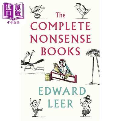 进口原版 *荒诞诗集 猫头鹰和猫咪 豪华版 The Complete Nonsense Books De-luxe Edition 英文原版 Edward Lear   ALMA BOOKS