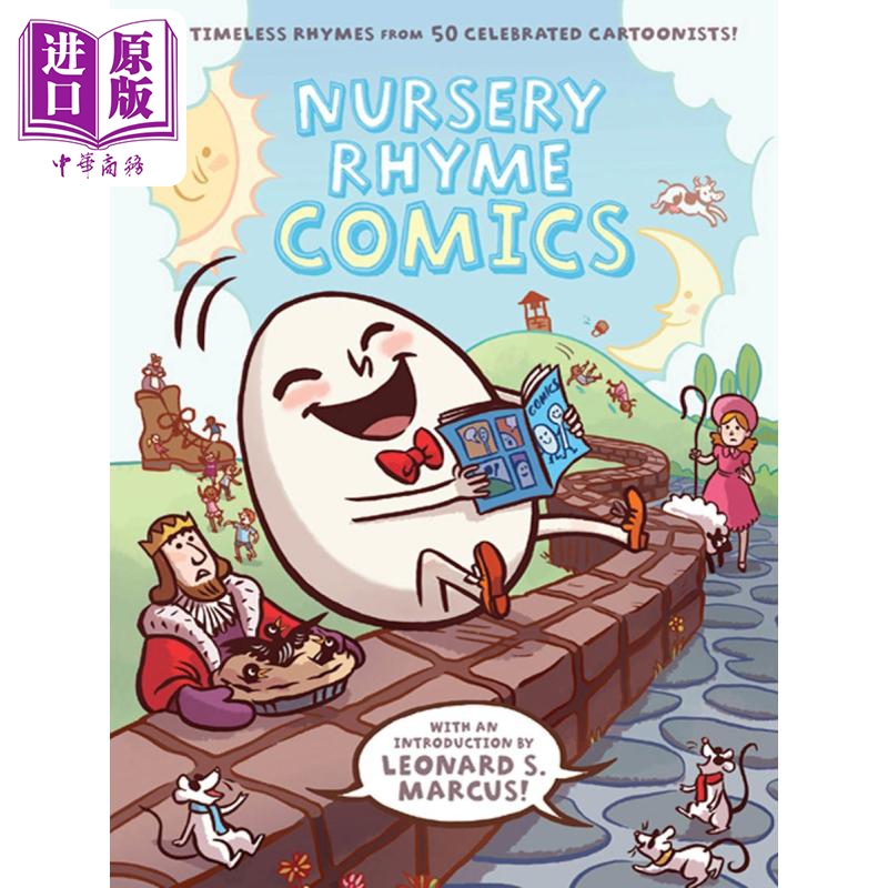 中商原版 *给大人的暗黑童谣漫画 50位漫画家的50首童谣 Nursery Rhyme Comics 50 Timeless Rhymes 英文原版 进口   First Second