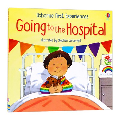 进口原版 英文原版 Going to the Hospital 儿童初体验 去医院 Usborne First Experiences 尤斯伯恩绘本 缓解孩子去医院恐惧心