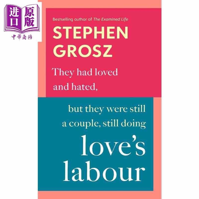 进口原版 *爱的劳作 斯蒂芬 格罗斯 Loves Labour 英文原版 Stephen Grosz 正午恶魔作者   Penguin UK