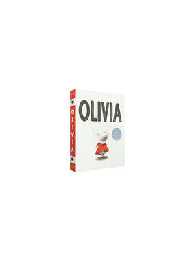 进口原版 奥莉薇 Olivia 纸板书进口英文原版 吴敏兰绘本123书单推荐 凯迪克银奖 培养创造力的思考 小屁孩大智慧 Ian Falconer
