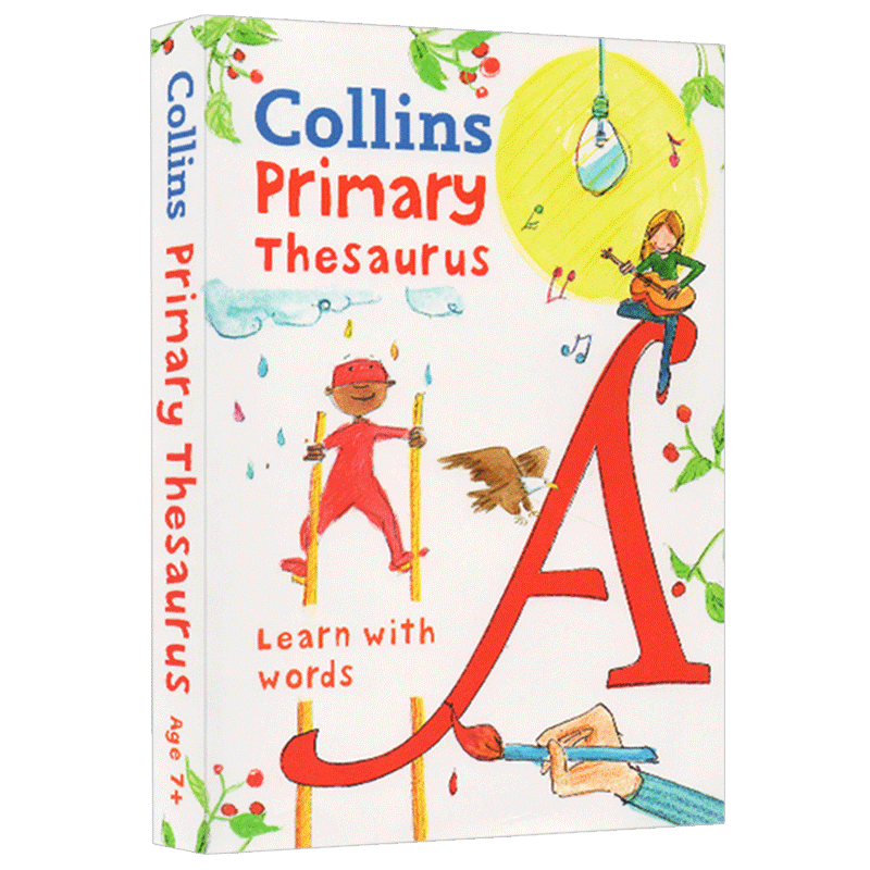 进口原版 柯林斯小学同义词词典近义词字典词典 英文原版 Collins Primary Thesaurus 小学英语写作 柯林斯英英词典 图解词典
