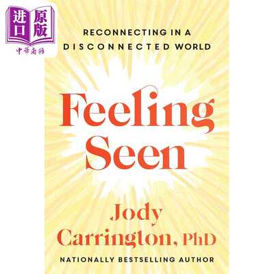 进口原版 *被看见的感觉 Feeling Seen Reconnecting in a Disconnected World 英文原版 Jody Carrington   Harper Collins US