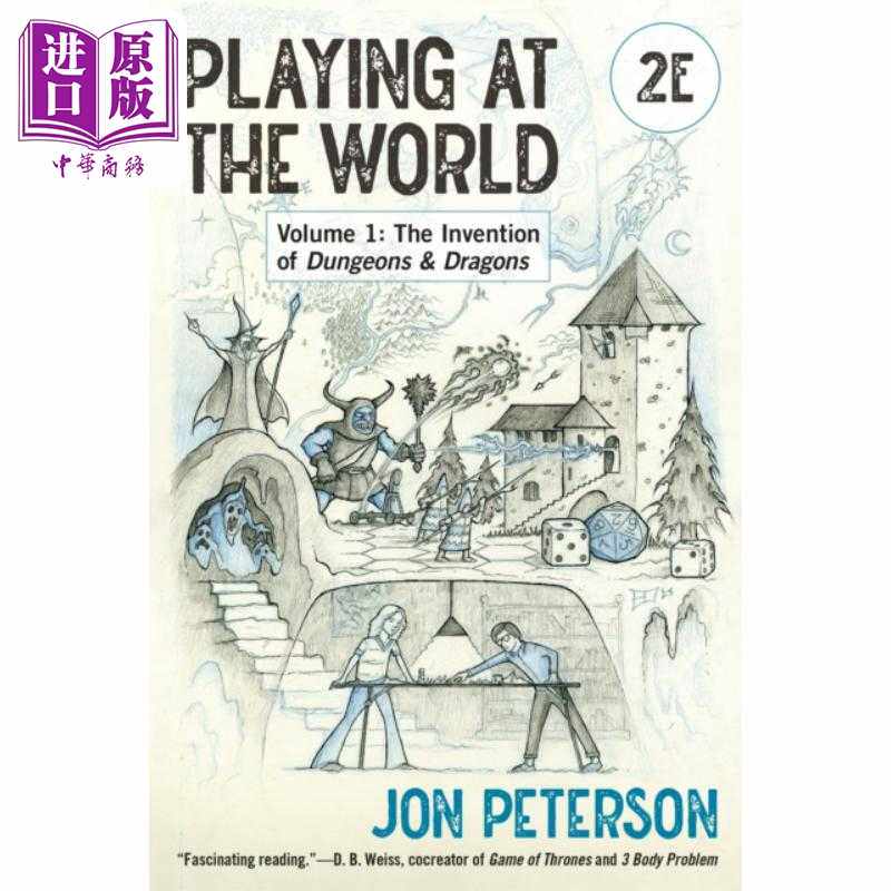进口原版 *玩转世界1 龙与地下城的发明游戏史 Playing at the World Invention of Dungeons & Dragons 英文原版Jo   MIT Press