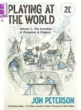 进口原版 *玩转世界1 龙与地下城的发明游戏史 Playing at the World Invention of Dungeons & Dragons 英文原版Jo   MIT Press