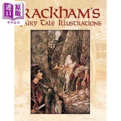 进口原版 *RackhamS Fairy Tale Illustrations 进口艺术 拉克姆的童话插图   Dover Publications