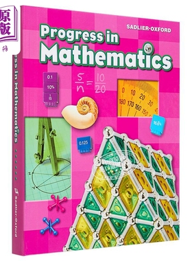 进口原版 *Progress in Mathematics StudentEdition Grade6 进步数学学生书 六年级 英文原版 进口图书 小学教材教   Sadlier