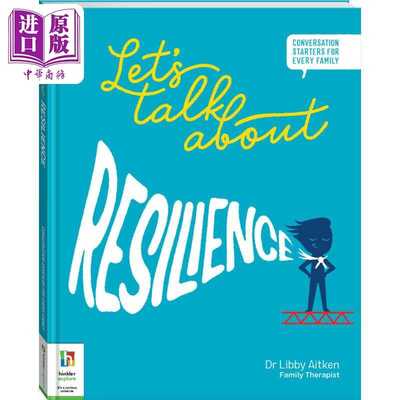 进口原版 *让我们谈谈坚持 Lets Talk About Resilience 英文原版 儿童知识绘本 生活教育 精装 精美插图 进口儿童   Hinkler Book