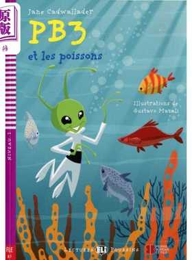 进口原版 *鱼 配音频 答案 A1级别ELI Young Readers French A1 PB3 et les poissons 法文原版 法语学习分级阅读读   ELI Publish