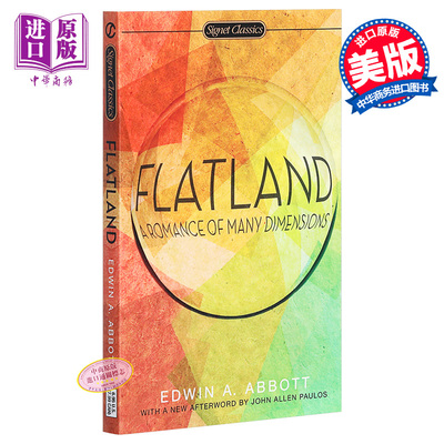 进口原版 *平面国 英文原版 科幻小说 Flatland: A Romance of Many Dimensions Edwin A Abbott   Signet Classics