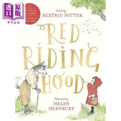 进口原版 *Beatrix Potter Red Riding Hood 小红帽故事 英文原版儿童绘本 经典童话寓言故事图画书 4-6岁 小初文学   Warne Frede