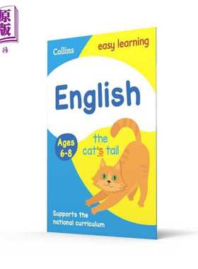 进口原版 *Collins Easy Learning English Age 6-8 柯林斯易学儿童 英语 6-8岁 英文原版 剑桥小学英语活动书练习   Harper Colli