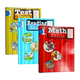 英文原版 Math Family Flash Learn 家庭英文学习教辅教材Harcourt Kids美国小学一年级英语练习册3册 Skills 进口原版 Reading