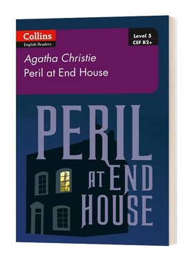 进口原版 阿加莎·克里斯蒂 英文原版小说 Collins Agatha Christie ELT Readers Peril at House End B2+ 英文版 阿加莎系列