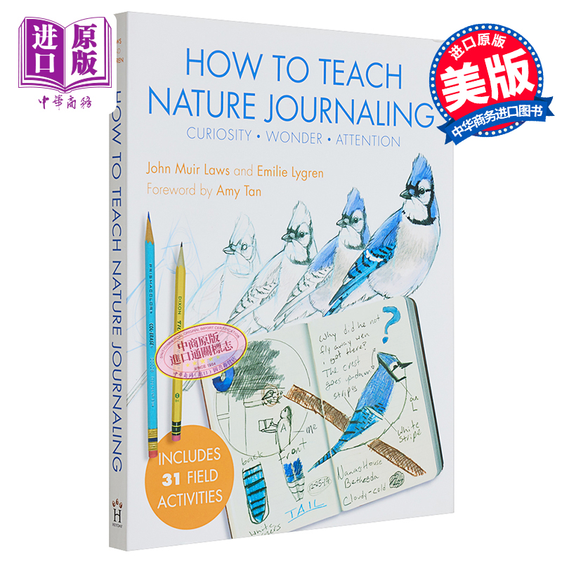 中商原版 *How to Teach Nature Journaling 进口艺术 自然日记教学法指南   Heyday