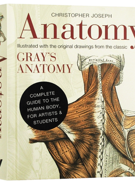 进口原版 人体解剖指南 英文原版 Anatomy A Complete Guide to the Human Body Christopher Joseph 进口英语书籍 精装