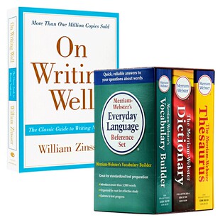 进口原版 经典写作指南On Writing Well 英语字典三宝Merriam Webster Dictionary 英文原版   Harper