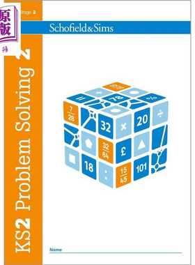 进口原版 *KS2 Problem Solving 2 英国Schofield小学教辅 KS2数学应用题解题书2 英文原版 幼小数学学习教辅 进口   Schofield an