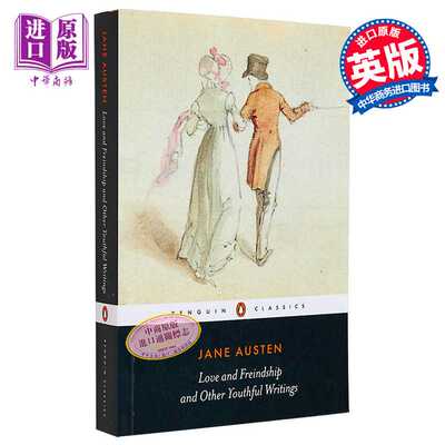 进口原版 *简 奥斯汀 爱情与友谊以及其他青春期作品 PBC Love and Freindship And Other Youthful Writings   Penguin UK