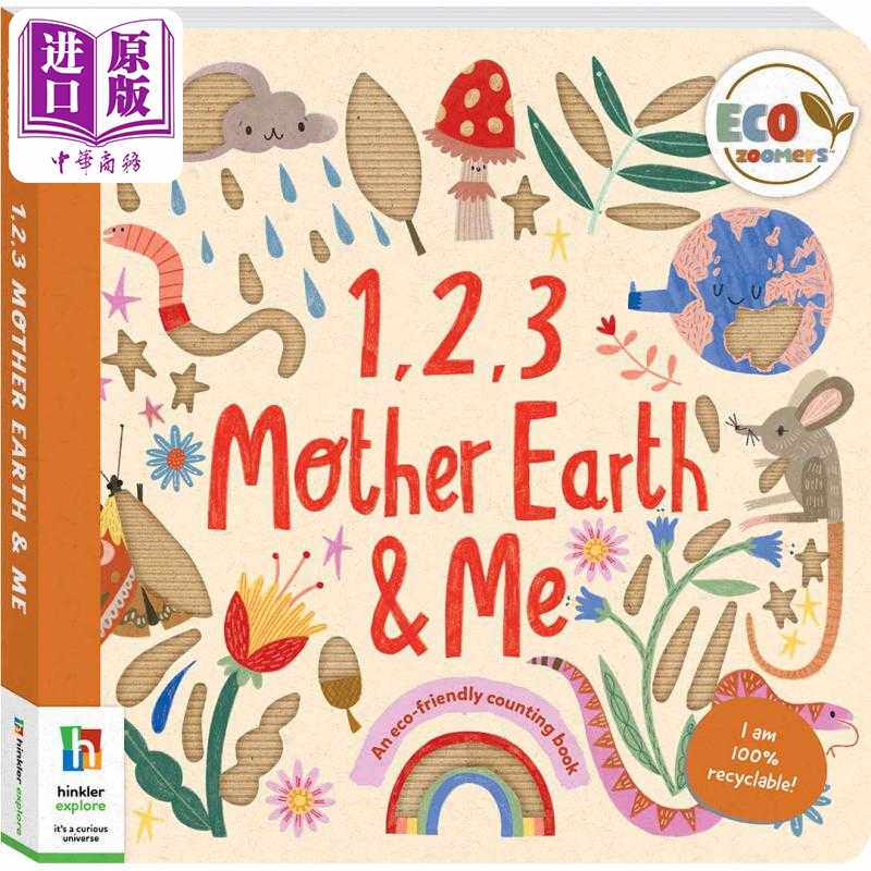 进口原版 *生态放大镜 地球 Eco Zoomers 1 2 3 Mother Earth   Hinkler Books