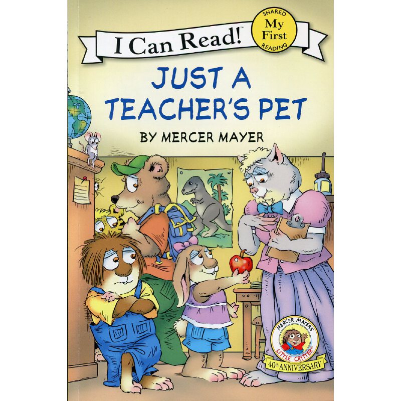 进口原版 英文绘本 原版进口 Little Critter: Just a Teacher's Pet小怪兽：老师的宠儿   HarperCollins