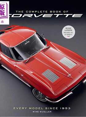 进口原版 *雪佛兰克尔维特全书第五版 涵盖车型 The Complete Book of Corvette 5th Edition 英文原版 Mike Muelle   Motorbooks