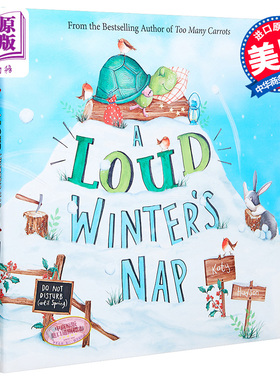 进口原版 *精装绘本 Katy Hudson A Loud Winter's Nap 冬眠 儿童绘本图画书   Capstone Press