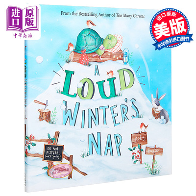 进口原版 *精装绘本 Katy Hudson A Loud Winter's Nap 冬眠 儿童绘本图画书   Capstone Press