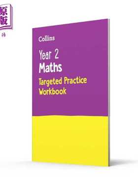 进口原版 *Collins Year 2 Maths SATs Targeted Practice Workbook: 2022 tests 柯林斯数学针对性练习册 二年级    Harper Colli