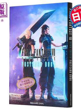进口原版 *最终幻想7 EVER CRISIS明信片书 日文原版 FINAL FANTASY VII EVER CRISIS ポストカードブック   スクウェア?エニック