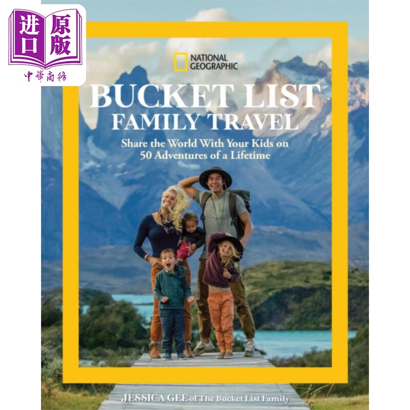 进口原版 *国家地理家庭旅游清单 National Geographic BＵＣket List Family Travel 英文原版 Jessica Gee 旅游指南