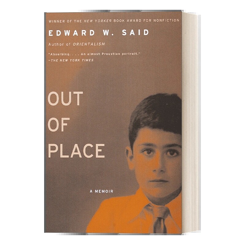 进口原版 英文原版 Out of Place A Memoir 格格不入 萨义德回忆录 Edward W. Said 英文版 进口英语原版书籍   Vintage