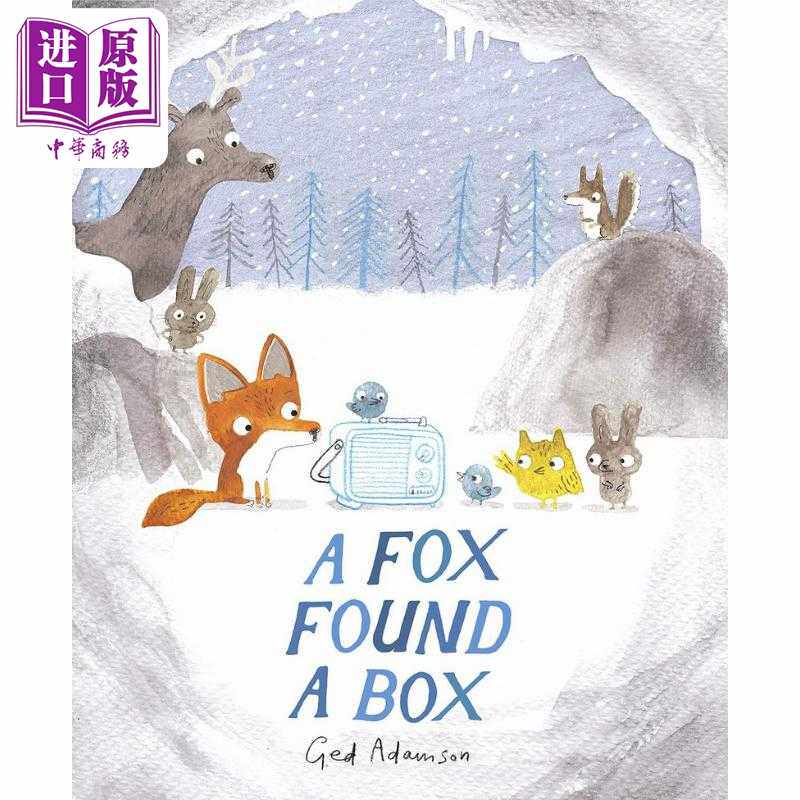 进口原版 *狐狸发现了盒子 Ged Adamson A Fox Found A Box 英文原版 儿童绘本 动物故事图画书 精品绘本 进口儿童   Random House
