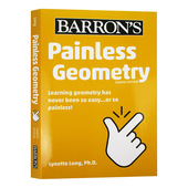 无痛几何学 英文原版 Painless 数学参考书 进口原版 英语书籍 Geometry 英文版 Barrons