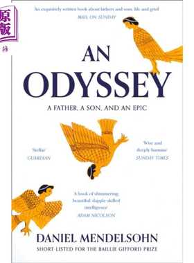 进口原版 *奥德赛 父亲 儿子和史诗 An Odyssey A Father A Son and an Epic 英文原版 Daniel Mendelsohn  情感与   Harper Colli