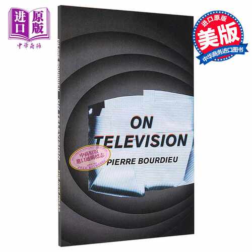 进口原版 皮埃尔 布迪厄 关于电视 On Television 英文原版 Pierre Bourdieu*   New Press
