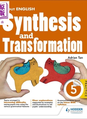 进口原版 *新加坡教辅Hodder About English Synthesis & Transformation P5 小学5年级英语单词句型合成与转换英文   Hodder EdＵ