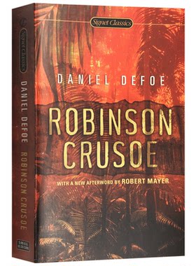进口原版 鲁滨逊漂流记 英文原版 Robinson Crusoe 世界经典文学名著小说 笛福 鲁宾孙鲁冰逊罗宾汉鲁兵逊飘流记正版原著完整版