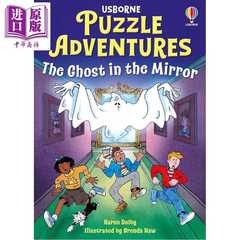 进口原版 *解谜冒险书 镜子里的精灵 Puzzle Adventures The Ghost in the Mirror 英文原版 儿童推理探险故事 奇幻   Usborne Pub