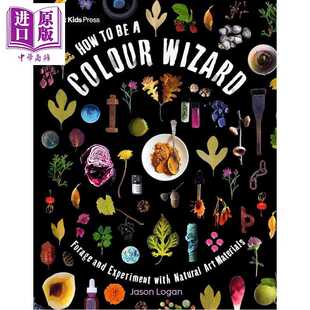进口原版 *Jason Logan How to Be a Colour Wizard 如何成为色彩大师 艺术美感培养 化学科学 天然材料采集 英文原   Walker UK