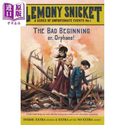 进口原版 *雷蒙斯尼奇的不幸历险1 悲惨的开始 A Series of Unfortunate Events 01 英文原版 Lemony Snicket 奇幻   Harper Colli