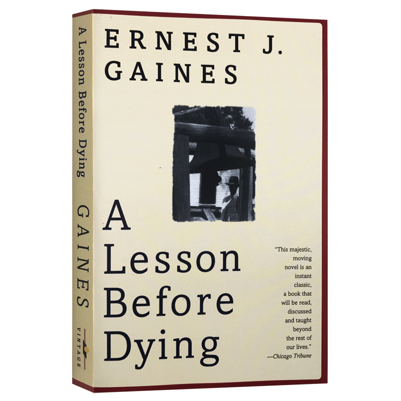 进口原版 我的灵魂永不下跪 临刑前的后一课 英文原版小说 A Lesson Before Dying 垂死的教训 奥普拉推荐 电影死亡记事原著 进
