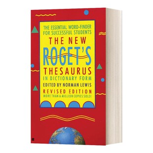 进口原版 New Roget's Thesaurus Student Edition 新罗格英语词典 学生版 英文版 进口英语原版书籍 英文原版 英英字典