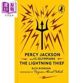Lightning and 布面彩边 Olympians 波西.杰克逊与奥林匹亚众神 the 企鹅小书 Thief Jackson 进口原版 Percy Puffin The