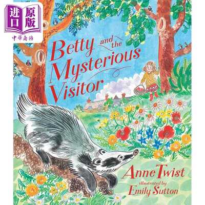 进口原版 *贝蒂的神秘访客 Emily Sutton Betty and the Mysterious Visitor 英文原版 动物故事绘本 精装精品绘本    Walker UK