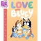 8岁 儿童卡通动画故事绘本 Love 精装 from 图画故事书 小蓝狗布鲁伊 儿童读 英文原版 进口原版 Boo Bluey Ladybird 进口童书4