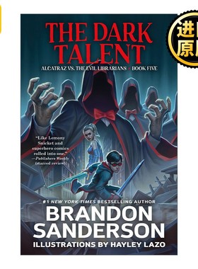 进口原版 阿尔卡特拉兹与黑暗天赋 英文原版 The Dark Talent Alcatraz vs. the Evil Librarians 英文版 进口英语原版书籍