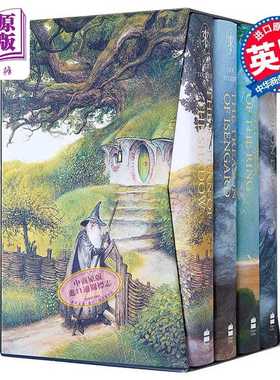 进口原版 *中土世界的历史 三部装盒套装 The History of Middle earth Boxed Set 3 英文原版 J R R Tolkien 奇幻   Harper Colli